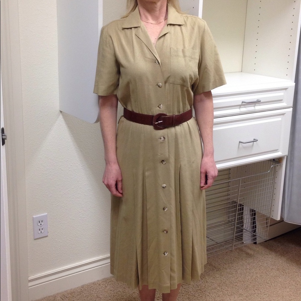Liz Claiborne Button-up Dress
